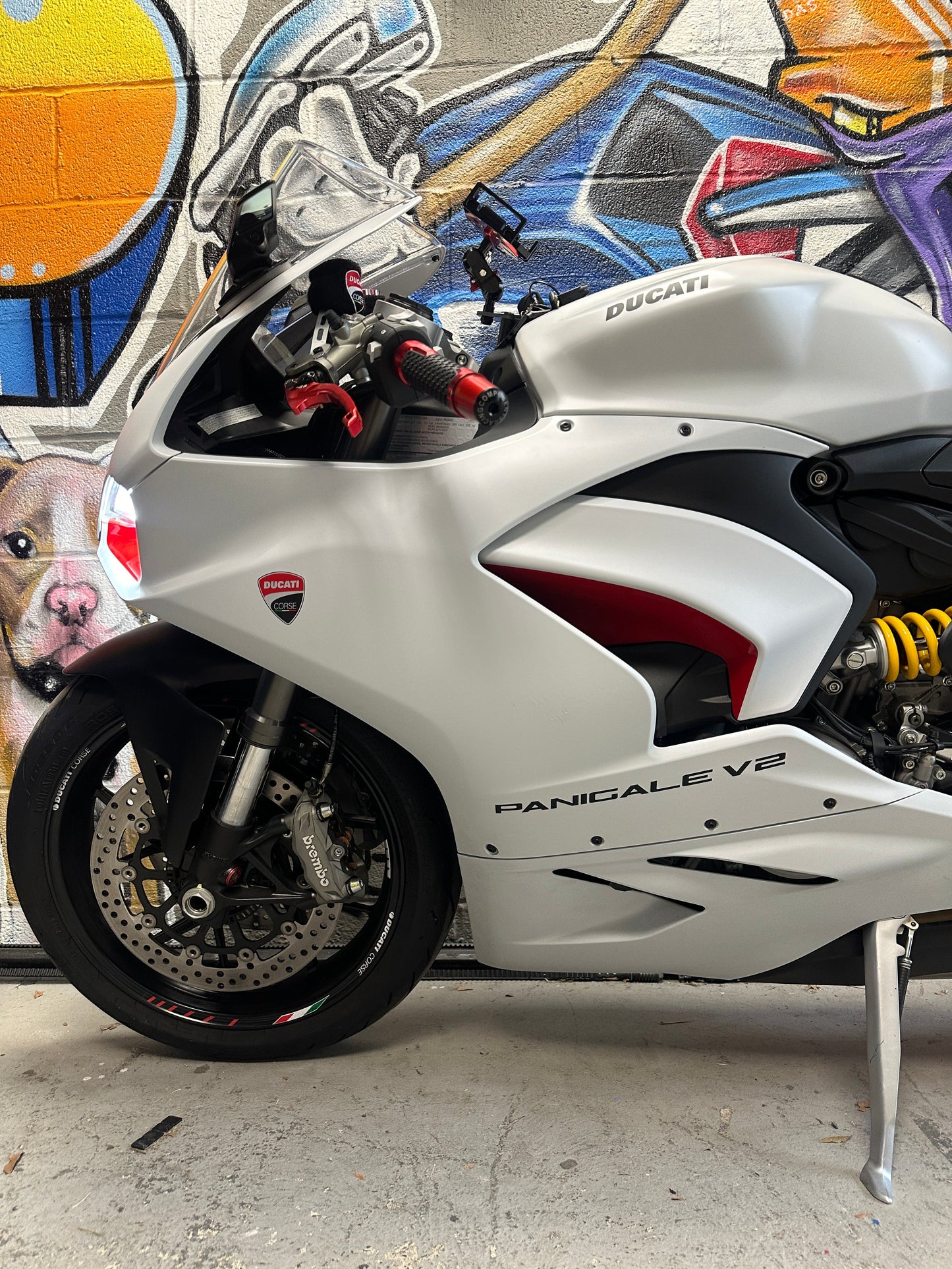 2022 DUCATI PANIGALE V2 WHITE